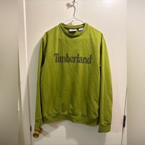 Timberland Men's Olive Green Sweatshirt